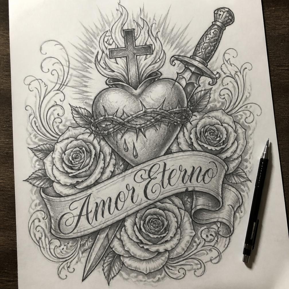 Dessin Amor Eterno