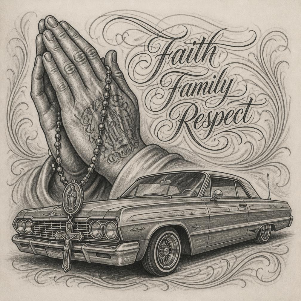 Dessin Faith Family Respect